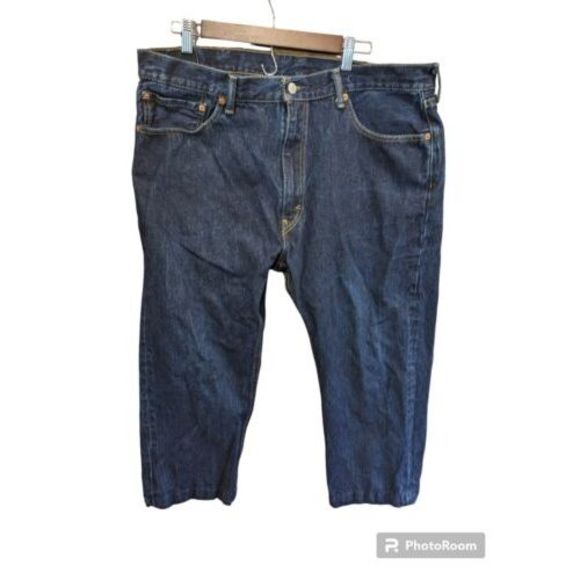 Levi's 505    Jeans 39X24 (actual) 40x30 Tag Blue  zipper Fly‎ Denim Jeans ) - Picture 1 of 4
